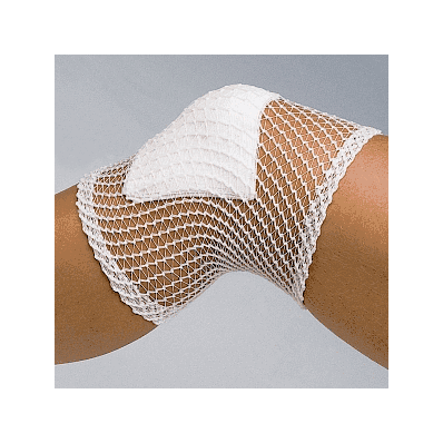 Net, Elastic, Tubular, White, 1", 25yd