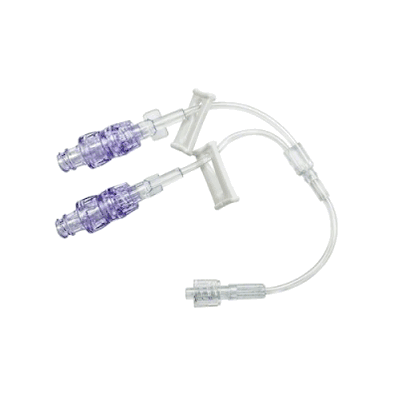 Nexus Needleless Connectors TKO-6P, 6" Removable Bifurcated Microbore Extension Set