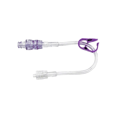 Nexus Needleless Connectors TKO-6P, 6" Removable High Pressure Standard Bore Extension Set