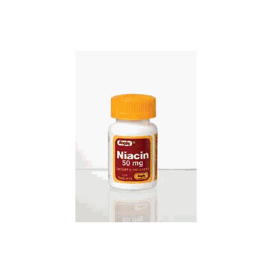 Niacin Supplement Rugby 50 Mg Tablet 100 Per