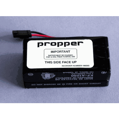 NiCd Battery Pack, 1.2 V Rechargeable