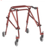 Nimbo Posterior Walker, <b>Castle Red, 23" to 30.5" Height, Medium, 150 lbs. Weight Capacity</b>, 5" Front and Rear Wheels, Aluminum Frame, sold as Each by Drive Medical KA3200-2GCR<br><br><font color="red"><b>BACK TO THE PRODUCT TABLE, <a href="https://www.aaawholesalecompany.com/ambulatory-equipment-rollators-nimbo-posterior-walker-by-drive-medical.html">CLICK HERE</a></b></font>
