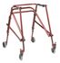 Nimbo Posterior Walker, <b>Castle Red, 28" - 36" Height, Large, 100 lbs. Weight Capacity</b>, 5" Front and Rear Wheels, Aluminum Frame, sold as Each by Drive Medical KA4200-2GCR<br><br><font color="red"><b>BACK TO THE PRODUCT TABLE, <a href="https://www.aaawholesalecompany.com/ambulatory-equipment-rollators-nimbo-posterior-walker-by-drive-medical.html">CLICK HERE</a></b></font>