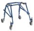 Nimbo Posterior Walker, <b>Knight Blue, 19" - 25" Height, Small, 85 lbs. Weight Capacity</b>, 5" Front and Rear Wheels, Aluminum Frame, sold as Each by Drive Medical KA2200-2GKB<br><br><font color="red"><b>BACK TO THE PRODUCT TABLE, <a href="https://www.aaawholesalecompany.com/ambulatory-equipment-rollators-nimbo-posterior-walker-by-drive-medical.html">CLICK HERE</a></b></font>