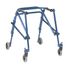 Nimbo Posterior Walker, <b>Knight Blue, 23" - 30.5" Height, Medium, 150 lbs. Weight Capacity</b>, 5" Front and Rear Wheels, Aluminum Frame, sold as Each by Drive Medical KA3200-2GKB<br><br><font color="red"><b>BACK TO THE PRODUCT TABLE, <a href="https://www.aaawholesalecompany.com/ambulatory-equipment-rollators-nimbo-posterior-walker-by-drive-medical.html">CLICK HERE</a></b></font>