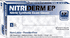 NitriDerm EP Nitrile Synthetic Exam Gloves, <b>MEDIUM, 12" Length, 0.13mm (5 mil)</b> Extended Cuff Fully Textured Powder Free, Chemo Tested, Blue, sold as  100/bx, 10bx/case (1000/Case) by Innovative 182200<br><br><font color="red"><b>BACK TO THE PRODUCT TABLE, <a href="https://www.aaawholesalecompany.com/gloves-medical-gloves-nitriderm-ep-exam-gloves-by-innovative.html">CLICK HERE</a></b></font>