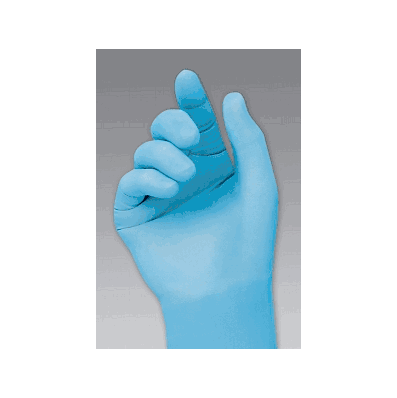 Nitrile, Esteem, Stretchy, 3, Teal, Blue - Me