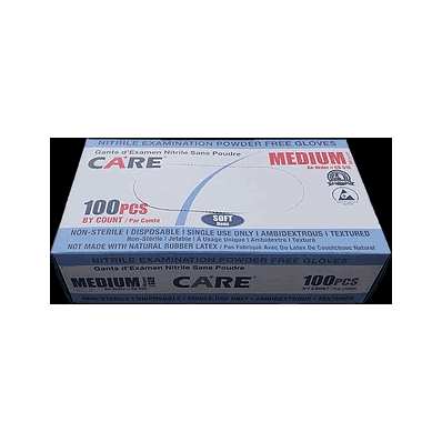 Nitrile Powder Free Exam Gloves, X-SMALL