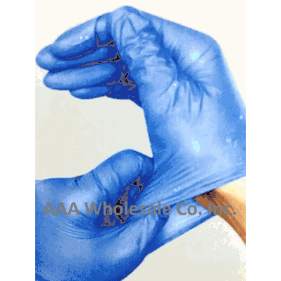 Nitrile-Vinyl Hybrid Exam Gloves, X-LARGE, Powderfree, 100/bx