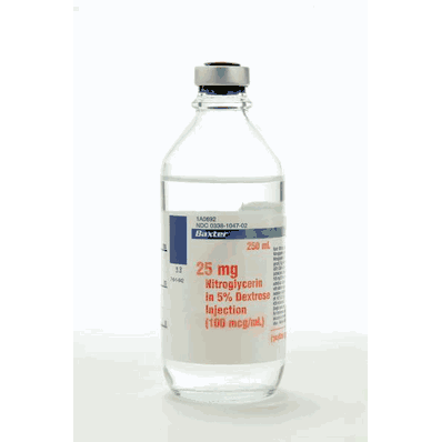 Nitroglycerin in 5% Dextrose Injection