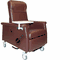 Nocturnal Dialysis Recliners With Side Table - Recliner, Nocturnal, 6980, Burgundy - Winco Inc