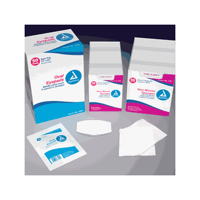 Non-Woven Sponge Sterile 2 pieces, 4 Ply - Dy