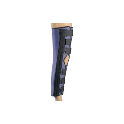 Nonhinged Knee Immobilizer Donjoy Large Hook