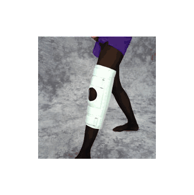 Nonhinged Knee Immobilizer Large Hook And Loo
