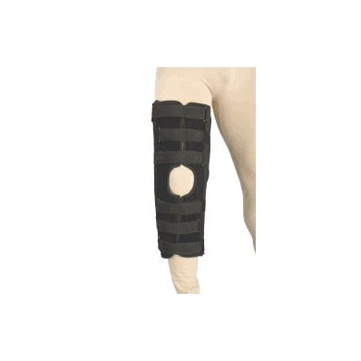 Nonhinged Knee Immobilizer Universal Hook And