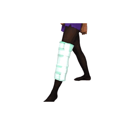 Nonhinged Knee Immobilizer Universal Hook And