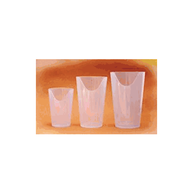 Nosey Cup 4 Oz. Clear Plastic - Cup, Nosey W/