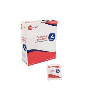 Ob Towelettes 5 X 7 Inch Individual Packet Di