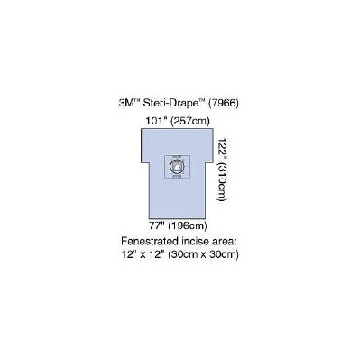 Obstetrics / Gynecology Drape 3m Steri-drape