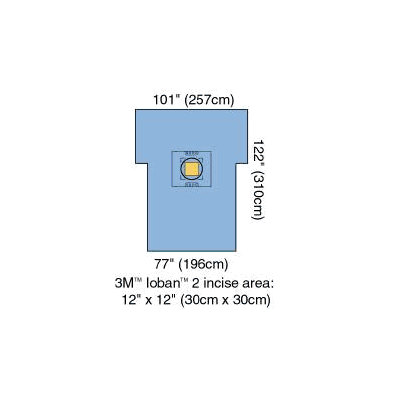 Obstetrics / Gynecology Drape 3m Steri-drape