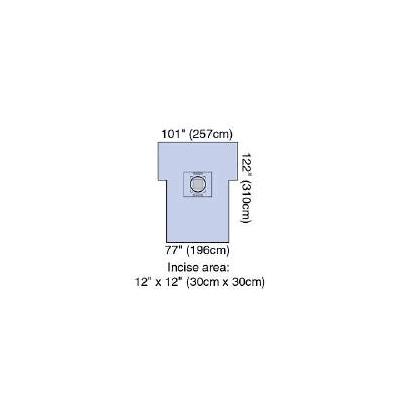Obstetrics / Gynecology Drape 3m Steri-drape