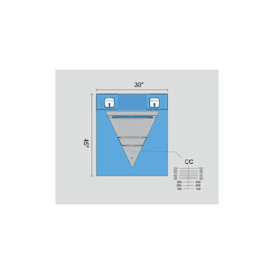 Obstetrics / Gynecology Drape Underbuttocks D