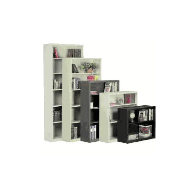 Office Bookcase Lee Putty 36 W X 72 H X 12 D
