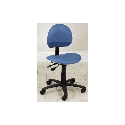Office Chair Cream, Black Without Arms Nylon