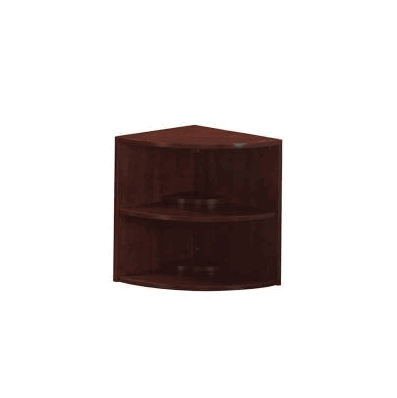 Office Quarter Round Bookcase Premiera Mocha