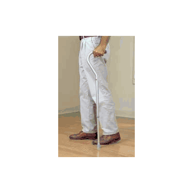 Offset Cane Aluminum 29 To 38 Inch Aluminum -