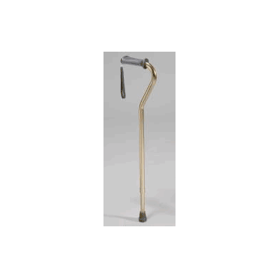Offset Cane Aluminum 30 To 39 Inch Bronze - C