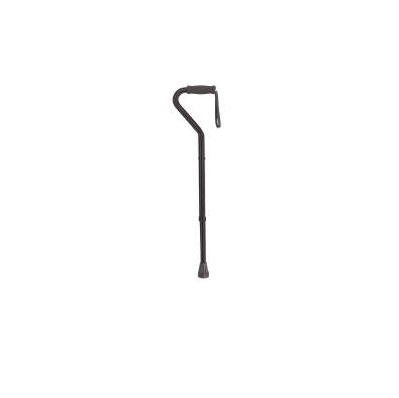 Offset Cane Steel 27-3/4 To 36-3/4 Inch Black