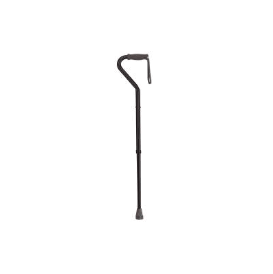Offset Cane Steel 37 - 46 Inch Black - Cane,