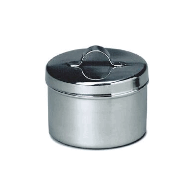 Ointment Jar 2-1/2 X 3-1/8 Inch Stainless Ste