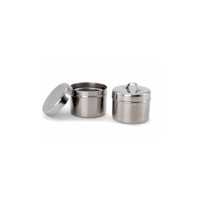 Ointment Jar 2-1/8 X 3-3/32 Inch Stainless St