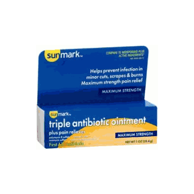 Ointment Sunmark 1 Oz. - Ointment, Antibioti