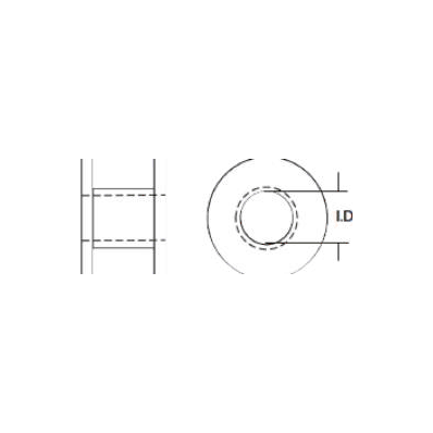 Olympus 70145971 Ear Ventilation Tube, 1.27 mm Sheehy Collar Button
