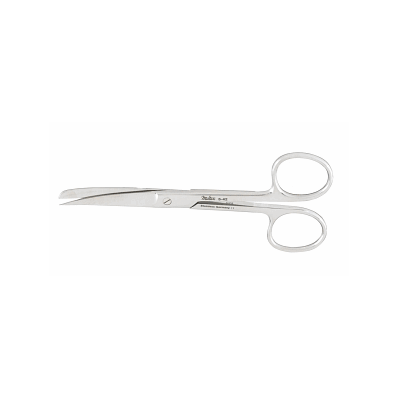 Operating Scissors Curved 4.5 S / B