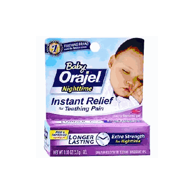 Oral Pain Reliever Baby Orajel Tube - Baby O