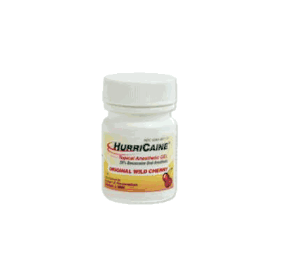 Oral Pain Reliever Hurricaine Bottle - Hurri