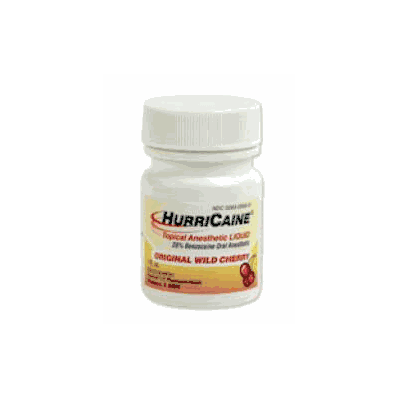 Oral Pain Reliever Hurricaine Bottle - Hurri