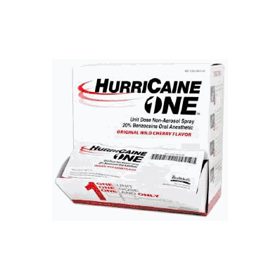 Oral Pain Reliever Hurricaine Individual Pac