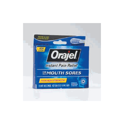 Oral Pain Reliever Orajel - Orajel Mouthsore
