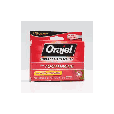 Oral Pain Reliever Orajel - Orajel Toothache