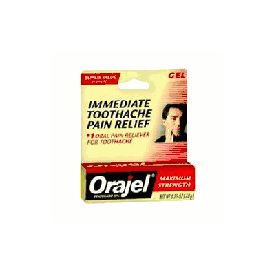 Oral Pain Reliever Orajel Tube - Orajel, Gel