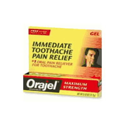 Oral Pain Reliever Orajel Tube - Orajel, Gel