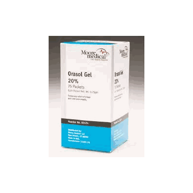 Oral Pain Reliever Orasol Individual Packet