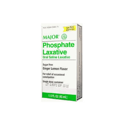 Oral Saline Laxative Solution 45 Ml Ginger Le