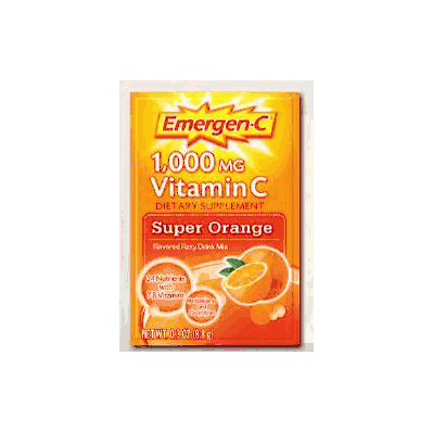 Oral Supplement Emergen-c Super Orange 0.3 Oz
