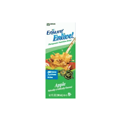 Oral Supplement Ensure Enlive Apple 6.75 Oz
